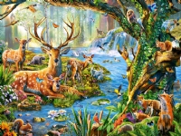 Castorland Forest Life, 500 stykker, Flora og fauna, 9 år Leker - Spill - Gåter