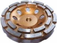 Mar-Pol Diamantskive 125 mm for sliping av betong M14, 2 segmenter (MZ08787)
