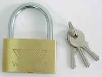 MEGA Brass padlock 50mm 3 keys – 24050