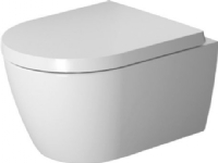 Duravit ME by Starck compact – väggmonterad toalett 48x36cm dold öppen spolning. WonderGliss