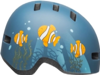 Bilde av Bell Children's Helmet Lil Ripper Clown Fish Matte Gray Blue Size Xs (48-52 Cm)