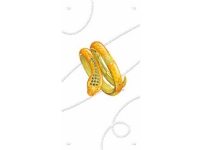 DA VINCI Karnet Snake armbånd 12x23 cm + konvolutt (G06 29A 227) Barn & Bolig - Dekorasjon - Gaveartikler