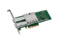 Intel Ethernet Converged Network Adapter X520-DA2 - Nettverksadapter - PCIe 2.0 x8 lav profil - 10Gb Ethernet / FCoE SFP+ x 2 PC tilbehør - Nettverk - Nettverkskort