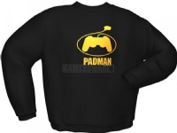 GamersWear PADMAN Sweater Black (L)