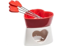 Kemis Porcelain heart for fondue