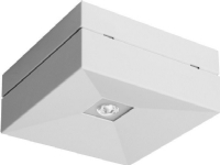 AWEX nødarmatur LOVATO II LED 3W (opt. universal) 350lm 1t enbruks hvit LV2U/3W/CSE/X/WH - LV2U/3W/CSE/X/WH
