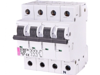 Eti-Polam Miniatyrbryter 3P + N C 25A 10kA AC ETIMAT10 (002136718)