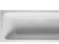 Duravit D-Code badekar til indbygning 170 x 70 cm. Afløb i fodenden Rørlegger artikler - Rør og beslag - Trykkrør og beslag