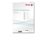 Xerox Premium - 100 mikroner - A4 (210 x 297 mm) 50 ark transparenter - for DocuColor 240, 250 Phaser 63XX, 77XX, 8400, 85XX WorkCentre 72XX, 76XX, C2424 Papir & Emballasje - Spesial papir - Transparenter