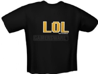 GamersWear LOL T-Shirt czarna (XL) ( 5013-XL ) Gaming - Gaming klær - Gaming klær