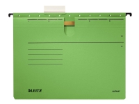 Leitz ALPHA - Hengefil - for A4 - med fliker - grønn Arkivering - Arkiv bokser / Mapper - Hengemapper