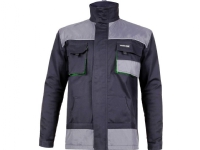Lahti Pro Work Jacket Black-Green Cotton Size M (L4040750)