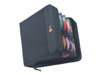 Case Logic CDW 208 – Plånbok för CD-/DVD-skivor – 208 skivor – nylon – svart