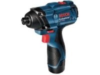 BOSCH IMPACT DRIVER 12V 100Nm 2x1,5Ah LI-ION CASE GDR 120-LI El-verktøy - Prof. Akku verktøy - Slagtrekker