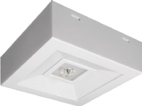 AWEX Emergency lighting LOVATO N ECO LED 3W 315lm (channel opt.) 1h single-purpose white LVNC/3W/ESE/AT/WH - LVNC/3W/ESE/AT/WH Belysning - Innendørsbelysning - Barnelamper