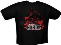 GamersWear FOR THE HORDE t-skjorte svart (M) ( 5138-M ) Gaming - Gaming klær - Gaming klær