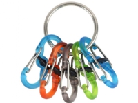 NITE Ize Karbinhake nyckelring KRGP-11-R3 Locker S-Biner Silver, turkos, orange, grön, svart 1 st