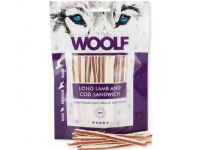 WOOLF 100g SOFT LAMB AND COD SANDWICH LONG