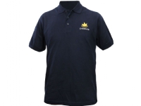 Caseking Polo-Shirt Navy (S) Gaming - Gaming klær - Gaming klær