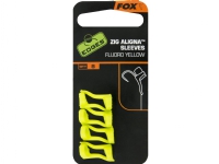 FOX Zig Aligna Sleeves x8 Fluoro Yellow (CAC666) Utendørs - Fiskeutstyr - Karpefiske