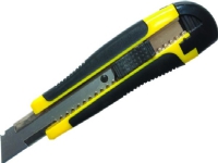 Donau Knife DONAU Professional, rubber handle, with locking mechanism, yellow-black Skriveredskaper - Markør - Øvrige markør