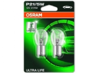 Osram Ultra Life P21/5W – 21/5W – BAY15d – 12V – Blister – 2 stk.