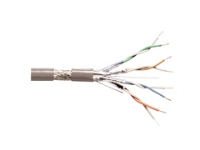 DIGITUS Installation Cable – Bulkkabel – 305 m – SFTP – CAT 5e – grå