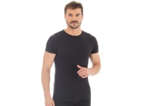 Brubeck T-skjorte for menn med korte ermer KOMFORT ULL, grafitt, størrelse XL (SS11030) Klær og beskyttelse - Arbeidsklær - Undertøy