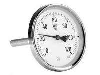 Bilde av Afriso Bimetal Thermometer Bith 100 Ø = 100mm 0-120 ° C 1/2 Cl. 2.0 - 63811