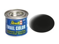 Revell Email Color 08 Black Mat 14ml. Scale Model Engineering Objects