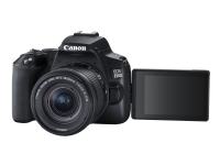 Bilde av Canon Eos 250d - Digitalkamera - Slr - 24.1 Mp - Aps-c - 4k / 25 Fps - 3optisk X-zoom Ef-s 18-55 Mm Is Stm Linse - Wi-fi, Bluetooth - Svart
