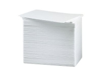 Zebra Premier - Polyvinylklorid (PVC) - 15 mille - hvit - CR-80 Card (85.6 x 54 mm) 500 kort kort