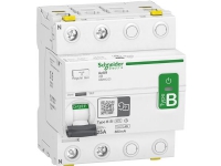 SCHNEIDER ELECTRIC RCCB HPFI afbryder 4P 63A 30mA klasse B-SI AC/DC til installationer med 3faset frekvensomformer og inverter med DC strømme