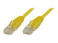 MicroConnect – Nätverkskabel – RJ-45 (hane) till RJ-45 (hane) – 20 m – UTP – CAT 6 – gul