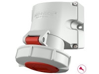 MENNEKES 9382 5P 6 t vit IP67 DE VDE CN CQC 400 V