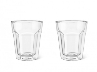 Leopold Vienna LV01515 Transparent Glas Rund 2 styck Klar 220 ml
