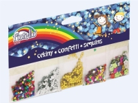 Fiorello konfetti paljetter Hobby - Kunsthåndverk - Stoff og garn