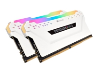 CORSAIR Vengeance RGB PRO – DDR4 – sats – 16 GB: 2 x 8 GB – DIMM 288-pin – 3600 MHz / PC4-28800 – CL18 – 1.35 V – ej buffrad – icke ECC – vit