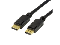 LogiLink CV0120, 2 m, DisplayPort, DisplayPort, Hankjønn, Hankjønn, Sort PC tilbehør - Kabler og adaptere - Videokabler og adaptere