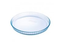 Pyrex kageform i glas - gennemsigtig, cirkulær 31 cm