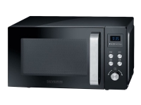 Bilde av Severin MW 7752 - Mikrobølgeovn med konveksjon og grill - 23 liter - 900 W - svart