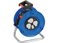 Brennenstuhl 1215050600, CEE 7/3, 25 m, Svart, Blå, Hvit, Polyvinylklorid (PVC), Plastikk, IP20, 2,1 A