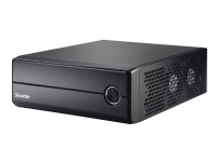 Shuttle XPC slim XH310RV - Barebone - Slim-PC - LGA1151 Socket - Intel H310 - ingen CPU - RAM 0 GB - Gigabit Ethernet - svart