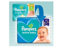 Bilde av Sauskelnės Pampers Active Baby-dry Value Pack Plus, 4 Dydis, 9-14 Kg, 58 Vnt.