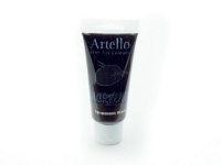 Artello acrylic 75ml Permanent Black Hobby - Kunstartikler - Akrylmaling
