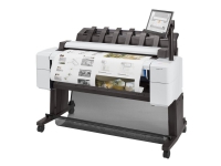 HP DesignJet T2600dr PostScript MFP - 36 multifunksjonsskriver - farge - ink-jet - 914 x 8000 mm, 610 x 15000 mm (original) - Rull (91,4 cm x 91,4 m), 914 x 1219 mm (medie) - opp til 0.32 min/side (trykking) - 2 ruller - USB, Gigabit LAN Skrivere & Scanne