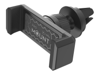 Celly MountVent - Bilholder for mobiltelefon - inntil 6,5 - svart