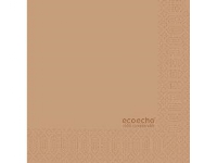 Servett Duni Ecoecho 24×24 cm 2-lagig brun,300 st/pk