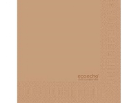 Serviet Duni Ecoecho 24x24 cm 2-lags Brun, 8 pk x 300 stk/lott