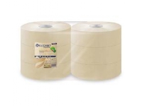 Toiletpapir EcoNatural Jumbo 2-lag 350 m Genbrugfiber – (6 ruller)